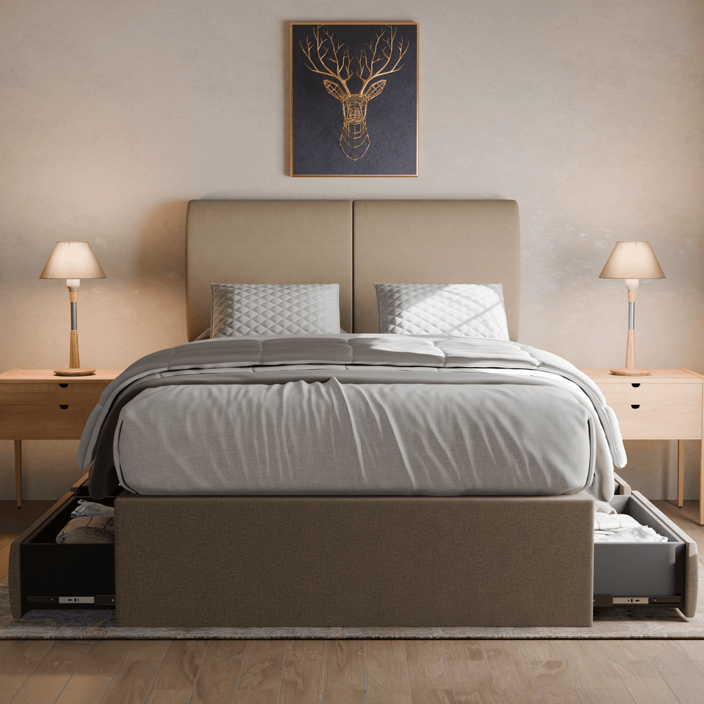 Vivienne Fabric Drawer Bed (Water Repellent)