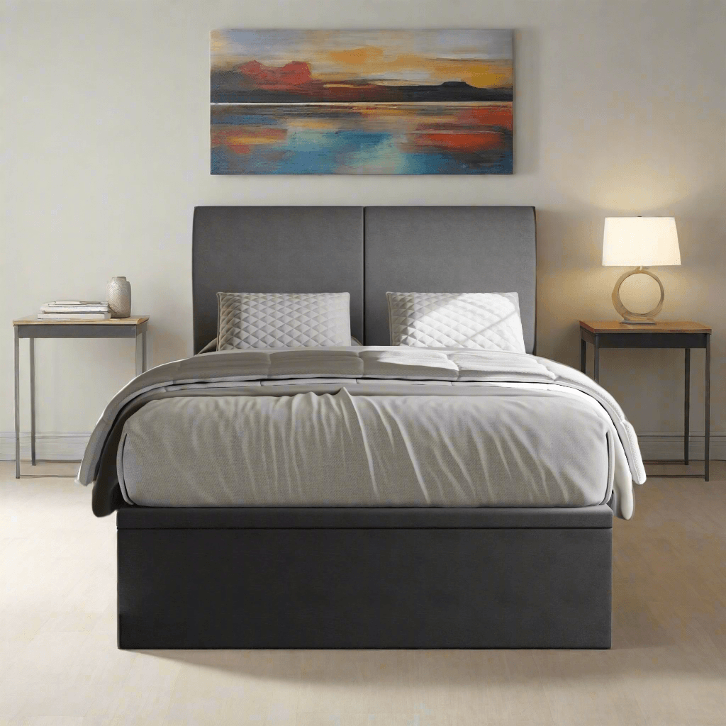 Vivienne Fabric Storage Bed