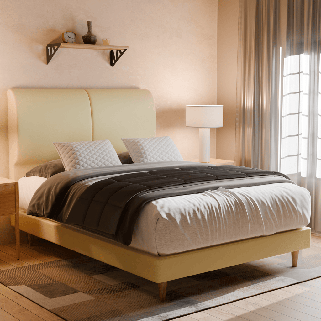 Vivienne Faux Leather Bed Frame