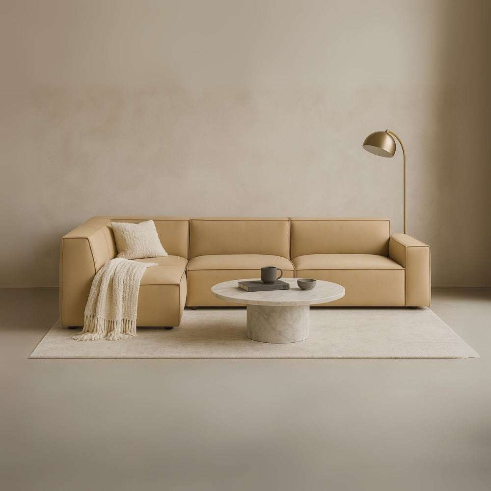 Giacomo Fabric 4 Seater Corner Sofa (Pet Friendly)