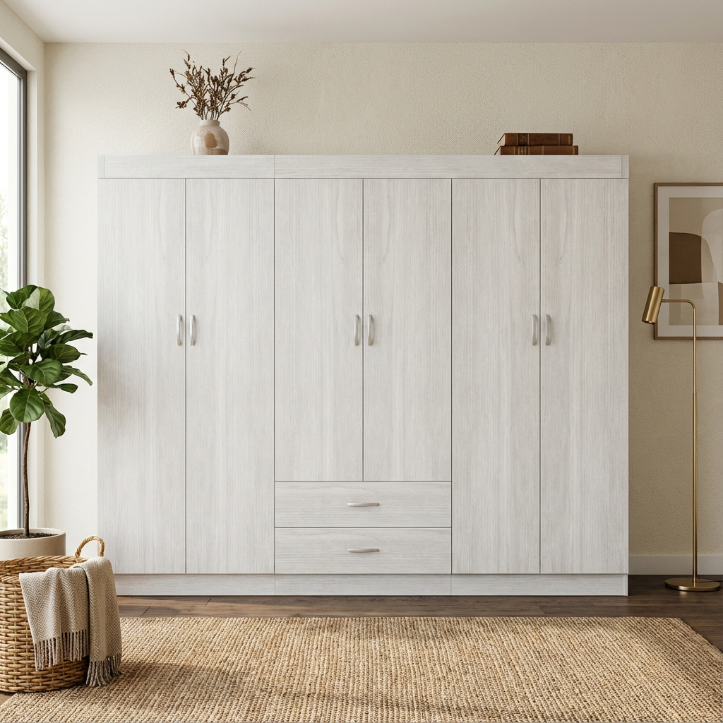 Quinton 6 Door Open Wardrobe