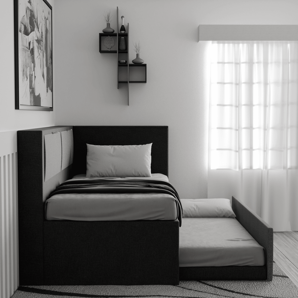 Wilder Fabric 3 in 1 Pull Out Bed with Storage (Pet Friendly)