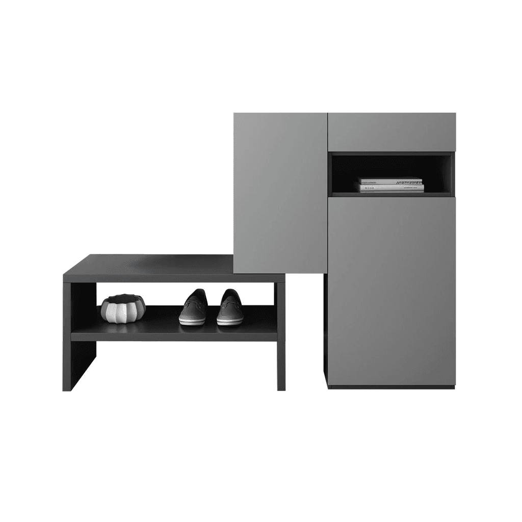 Zion Shoe Cabinet with Seat
