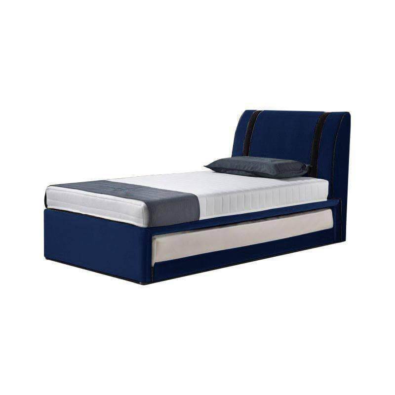 Albin 3 in 1 Pull Out Bed Frame (Velvet Fabric)