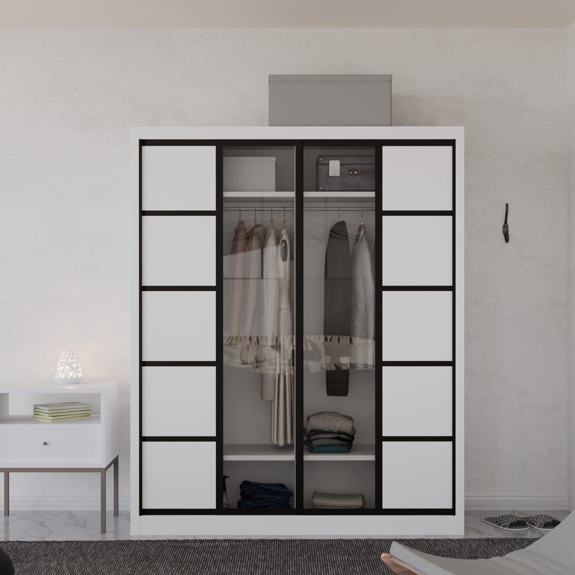 Aldona Modular Wardrobe W03