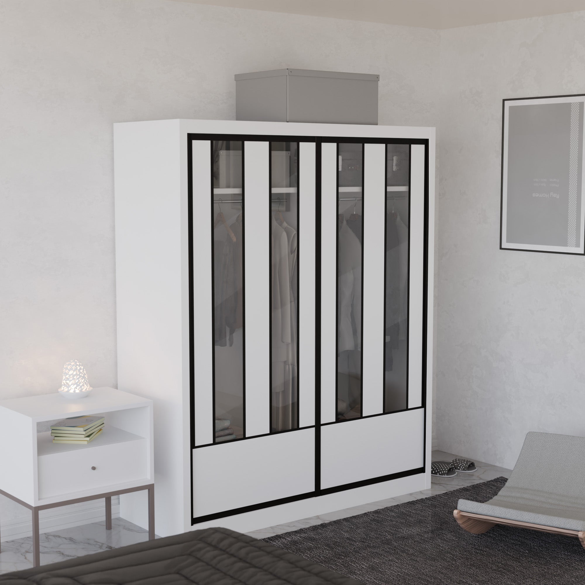 Aldona Modular Wardrobe W06