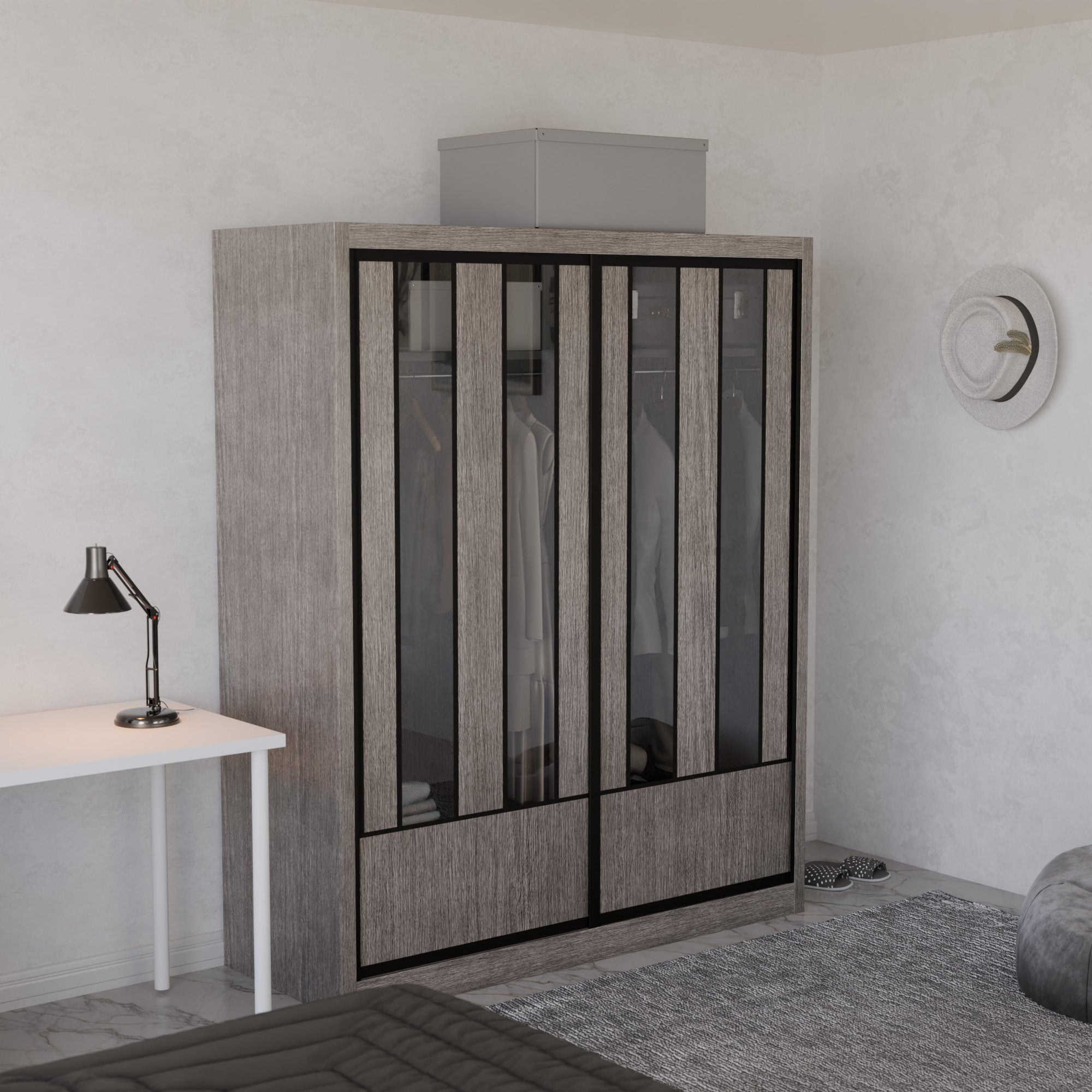 Aldona Modular Wardrobe W06