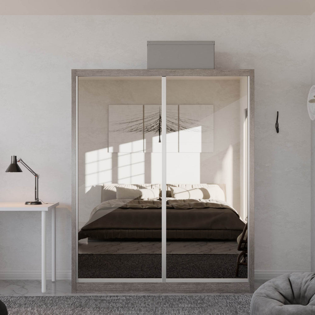 Amity Modular Wardrobe A05 (Tea Mirror)