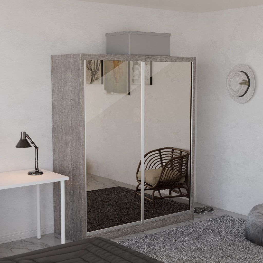 Amity Modular Wardrobe A05 (Tea Mirror)
