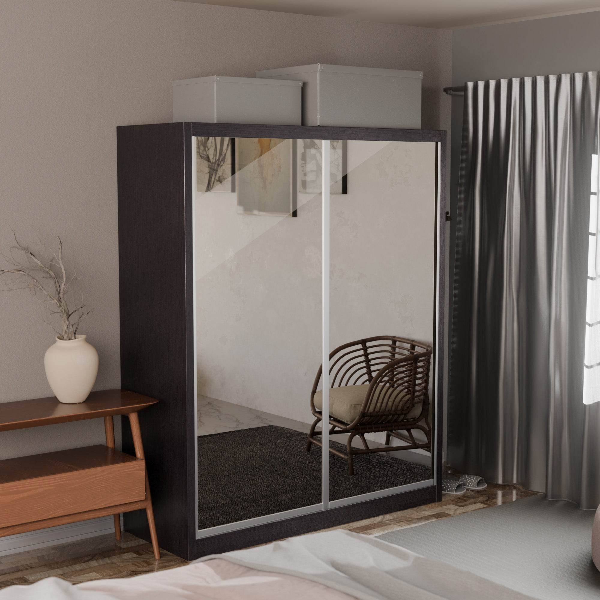 Amity Modular Wardrobe A05 (Tea Mirror)