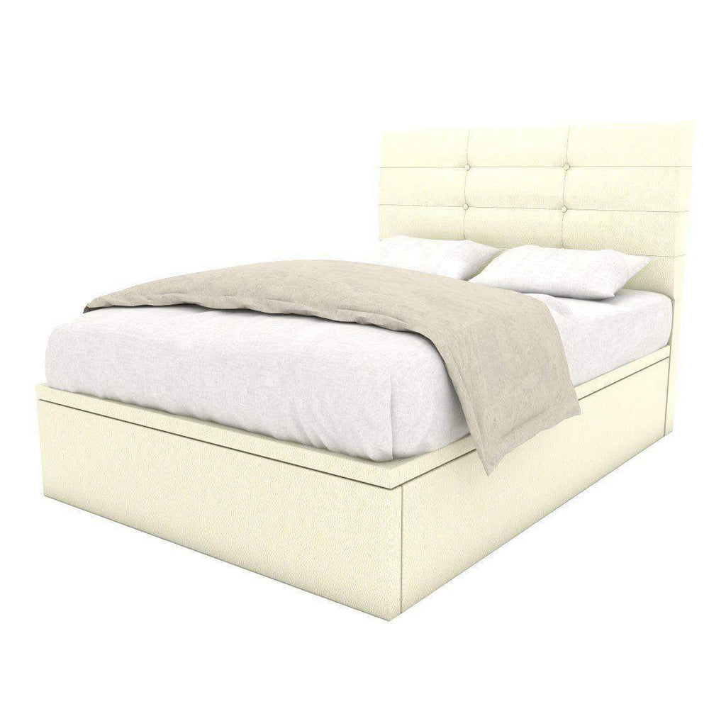 Arlen Faux Leather Storage Bed
