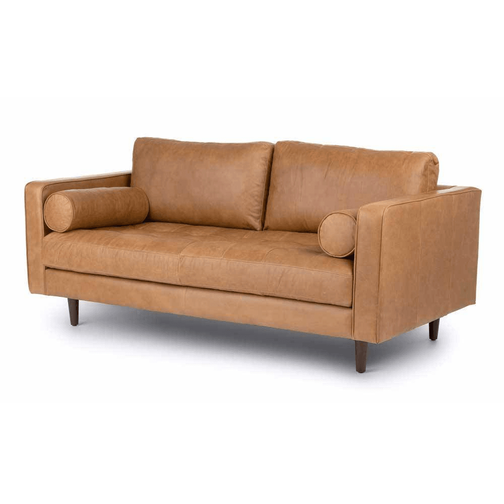 Ashla Faux Leather Sofa