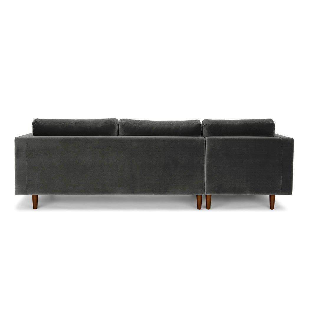 Ashla L-Shape Velvet Fabric Sofa