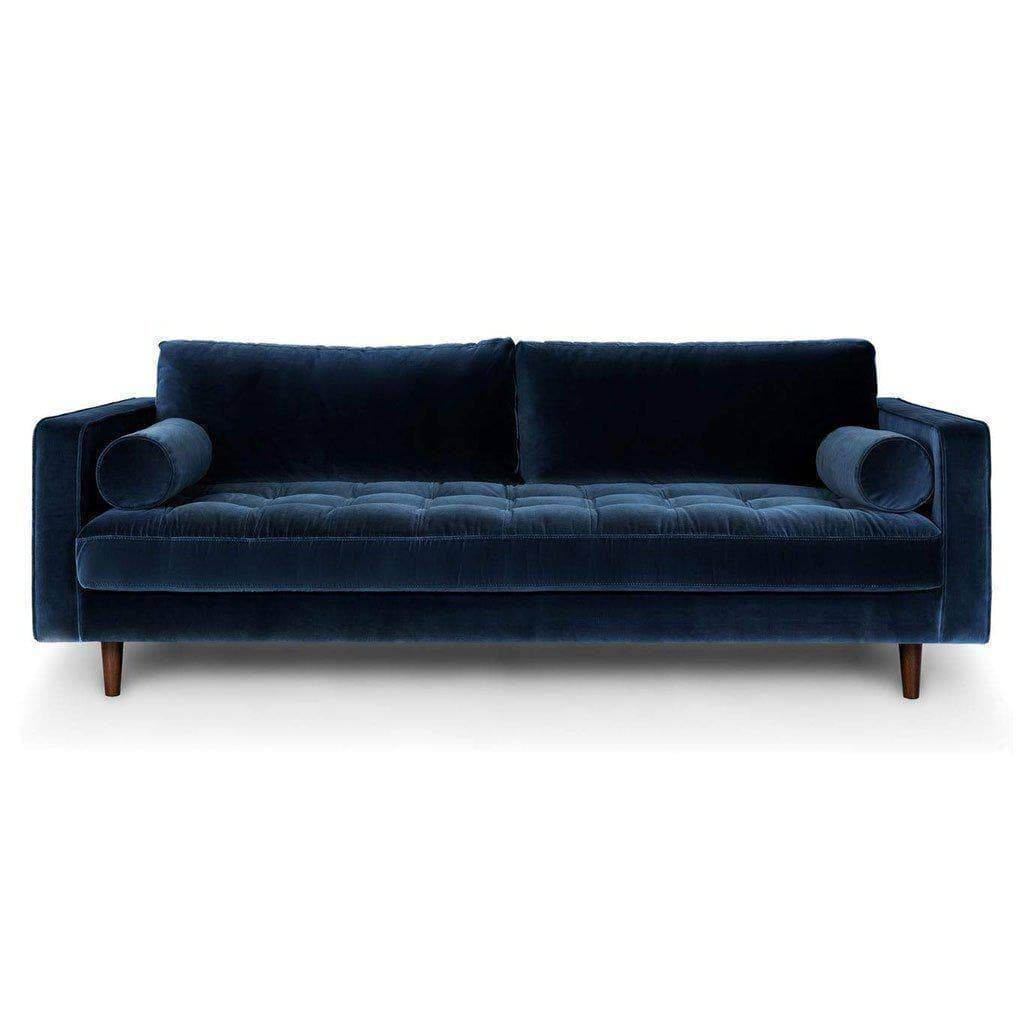 Ashla Velvet Fabric Sofa