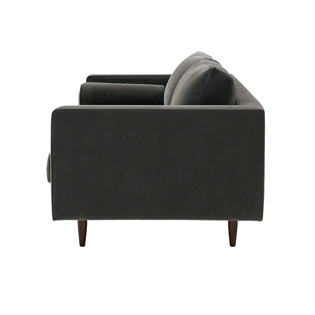 Ashla Velvet Fabric Sofa
