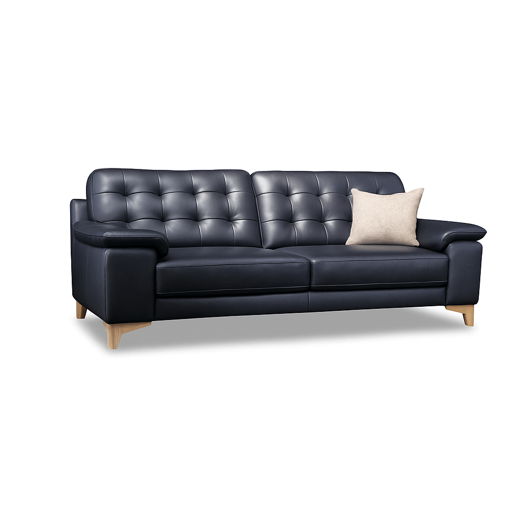 Chiyoko Genuine Leather Sofa