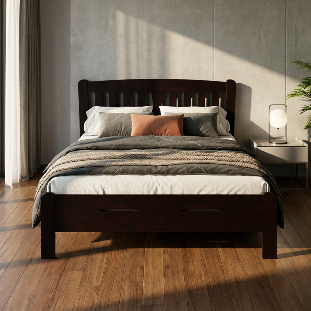 Cole Wooden Bed