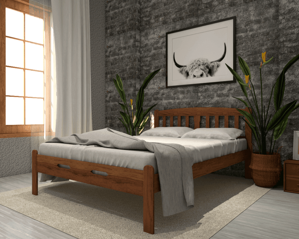 Cole Wooden Bed