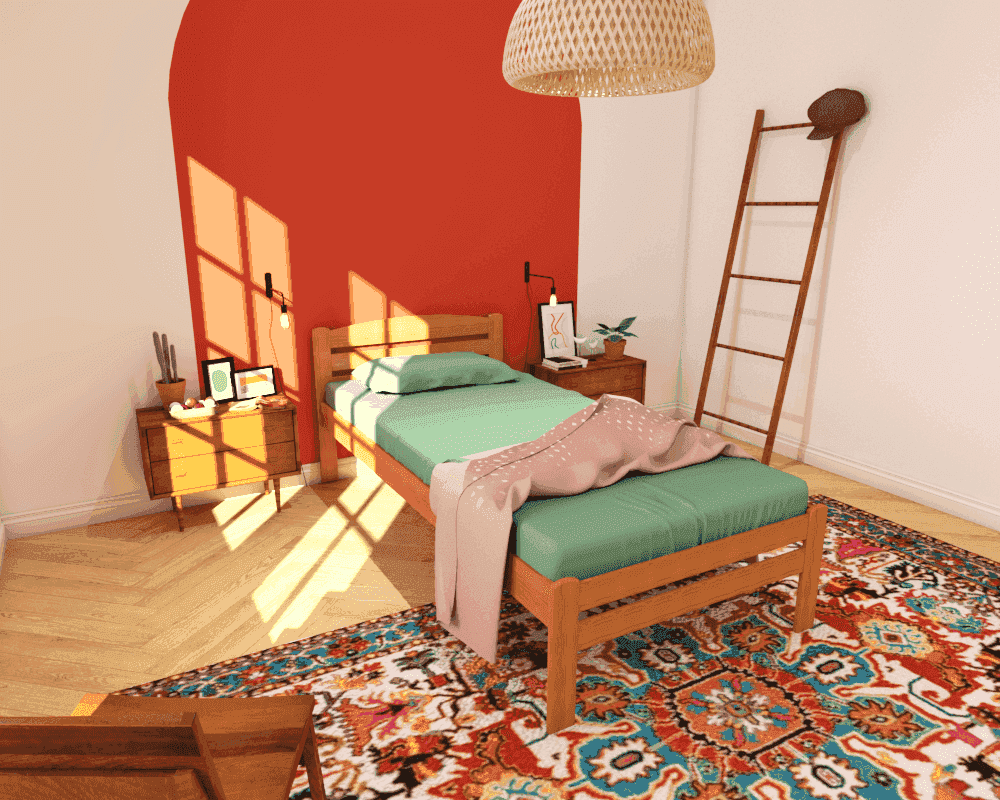 Cordelia Wooden Bed