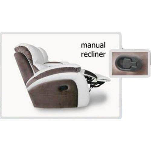 Courtney Leather Recliner Sofa