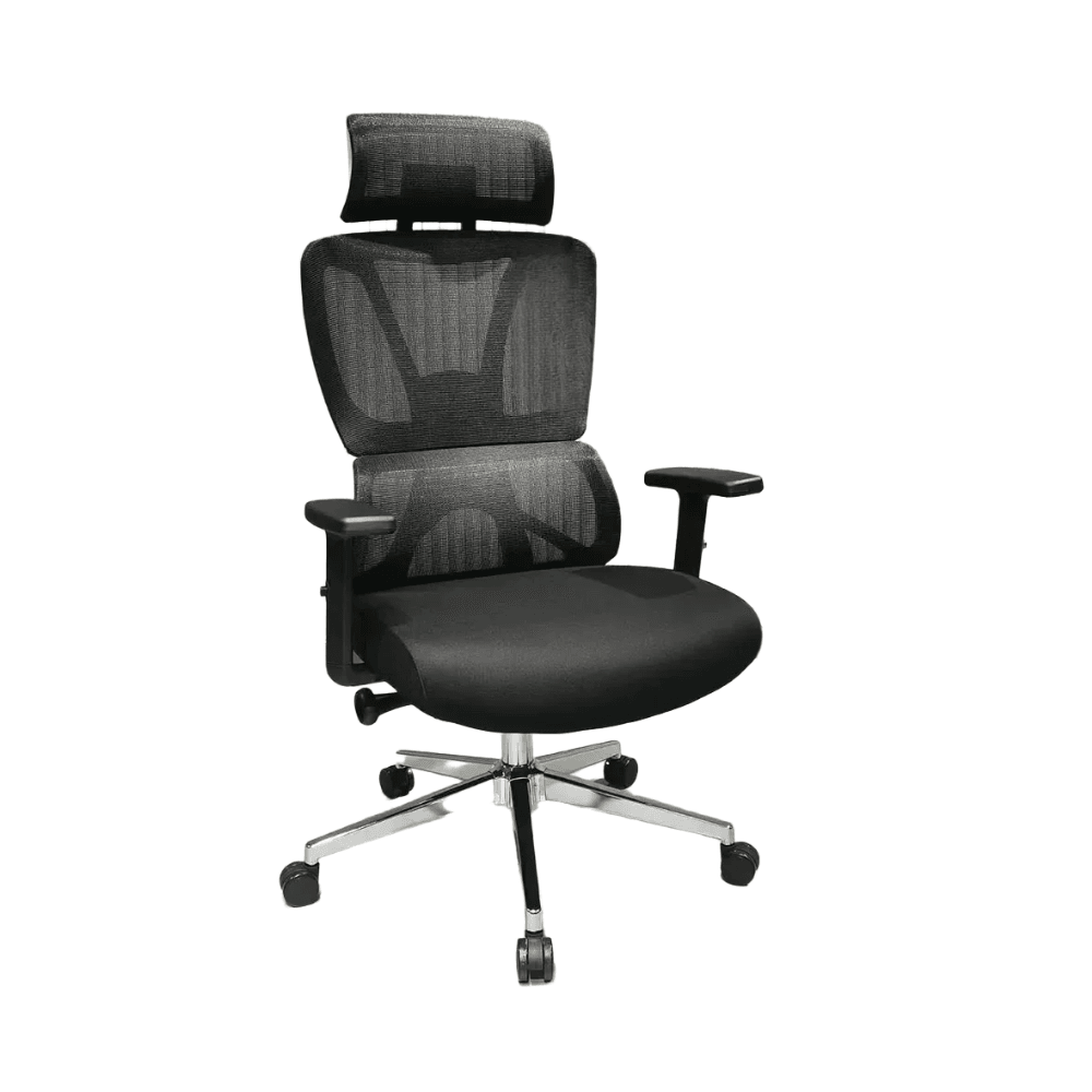 Denali High Backrest Black Mesh Office Chair