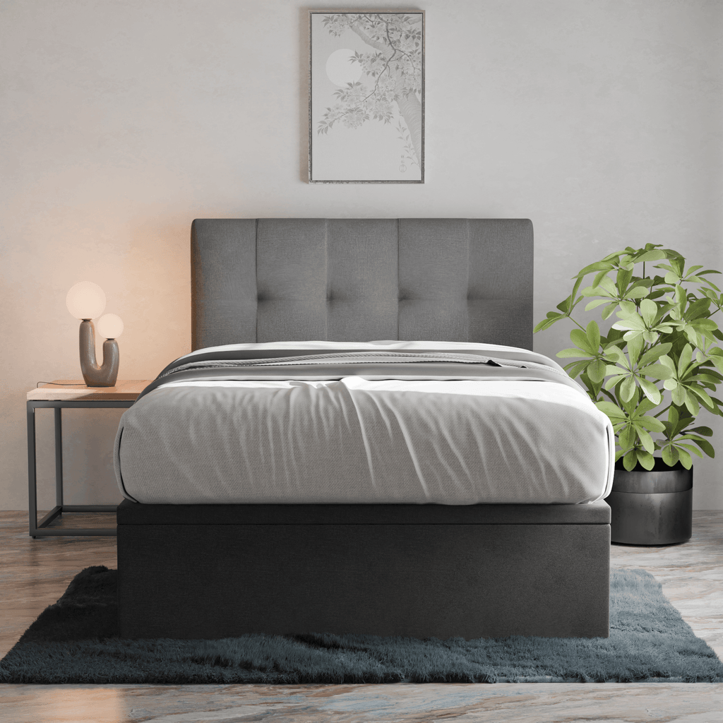 Devon Fabric Storage Bed