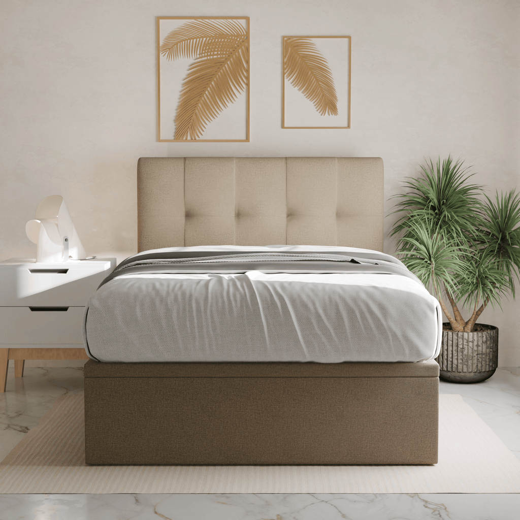 Devon Fabric Storage Bed