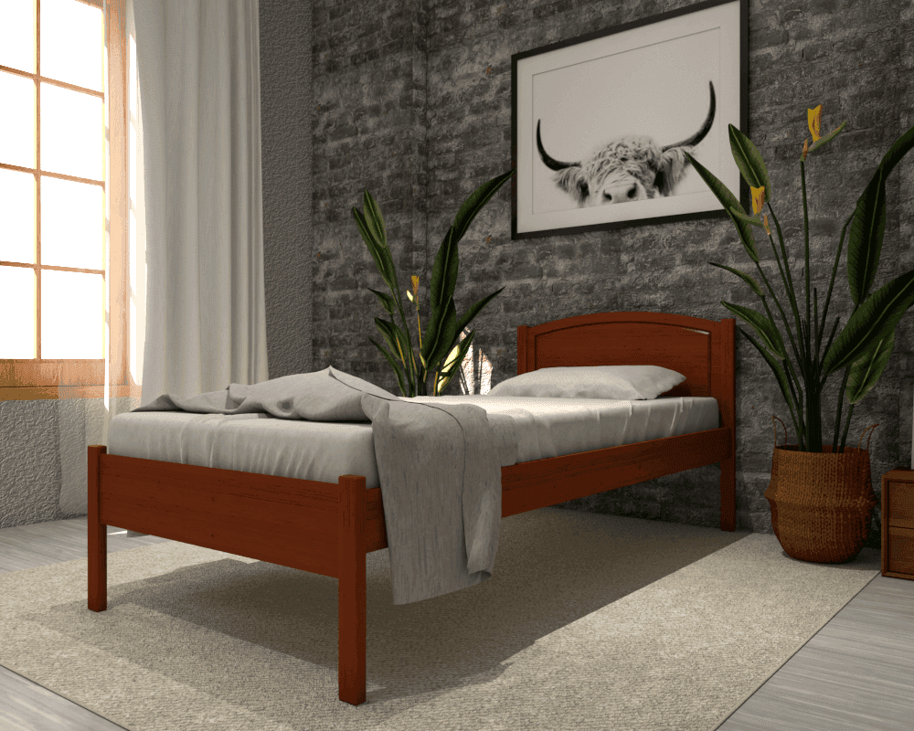Devona Wooden Bed