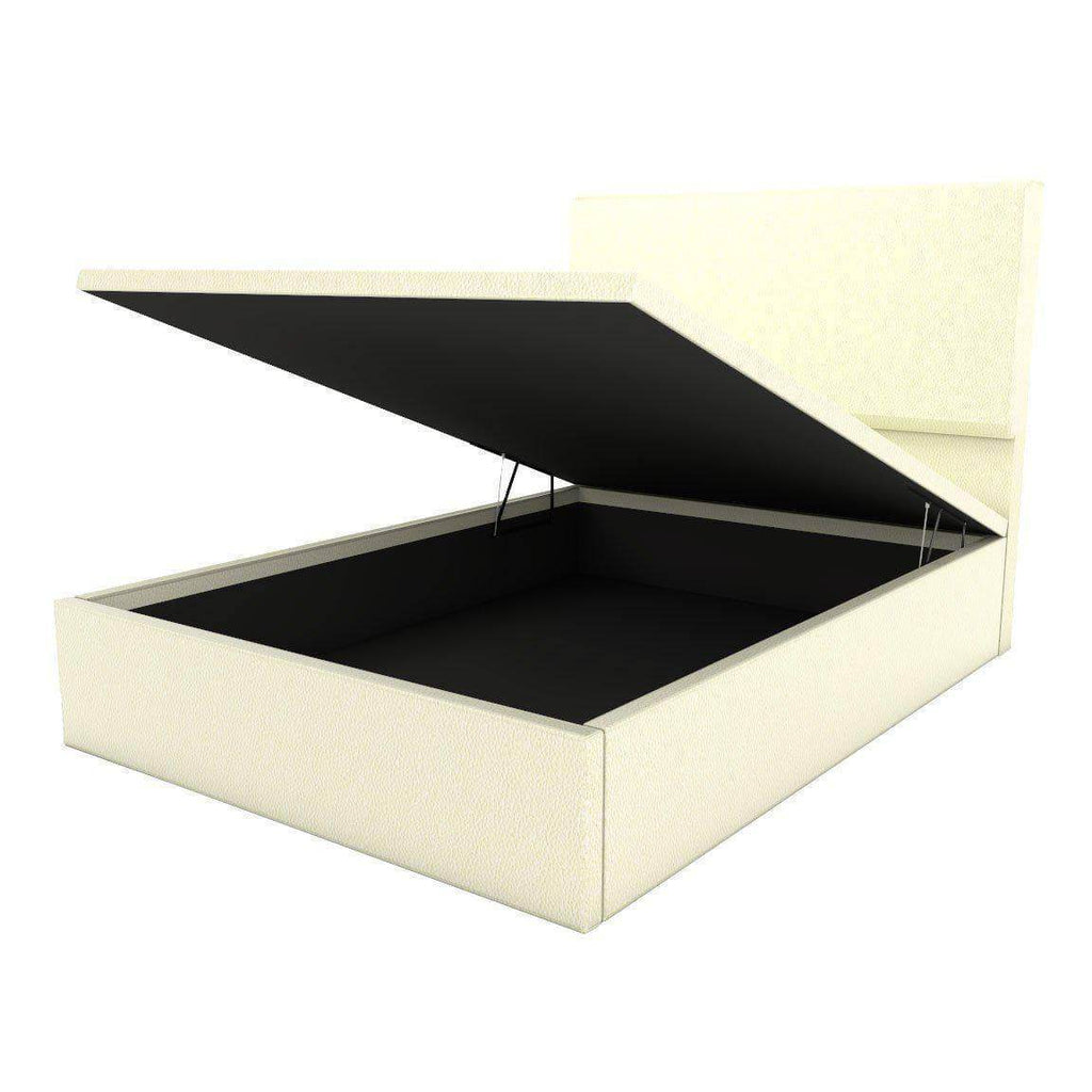 Devonne Faux Leather Storage Bed