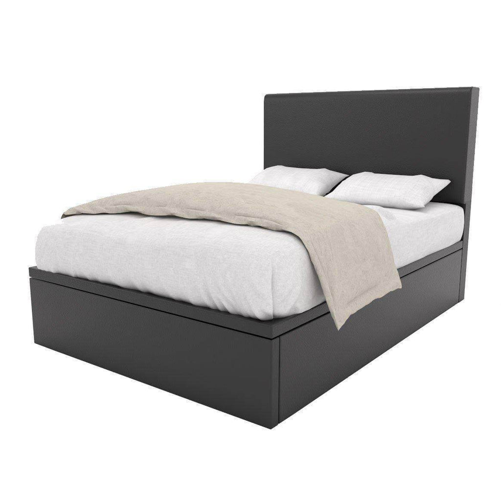 Devonne Faux Leather Storage Bed