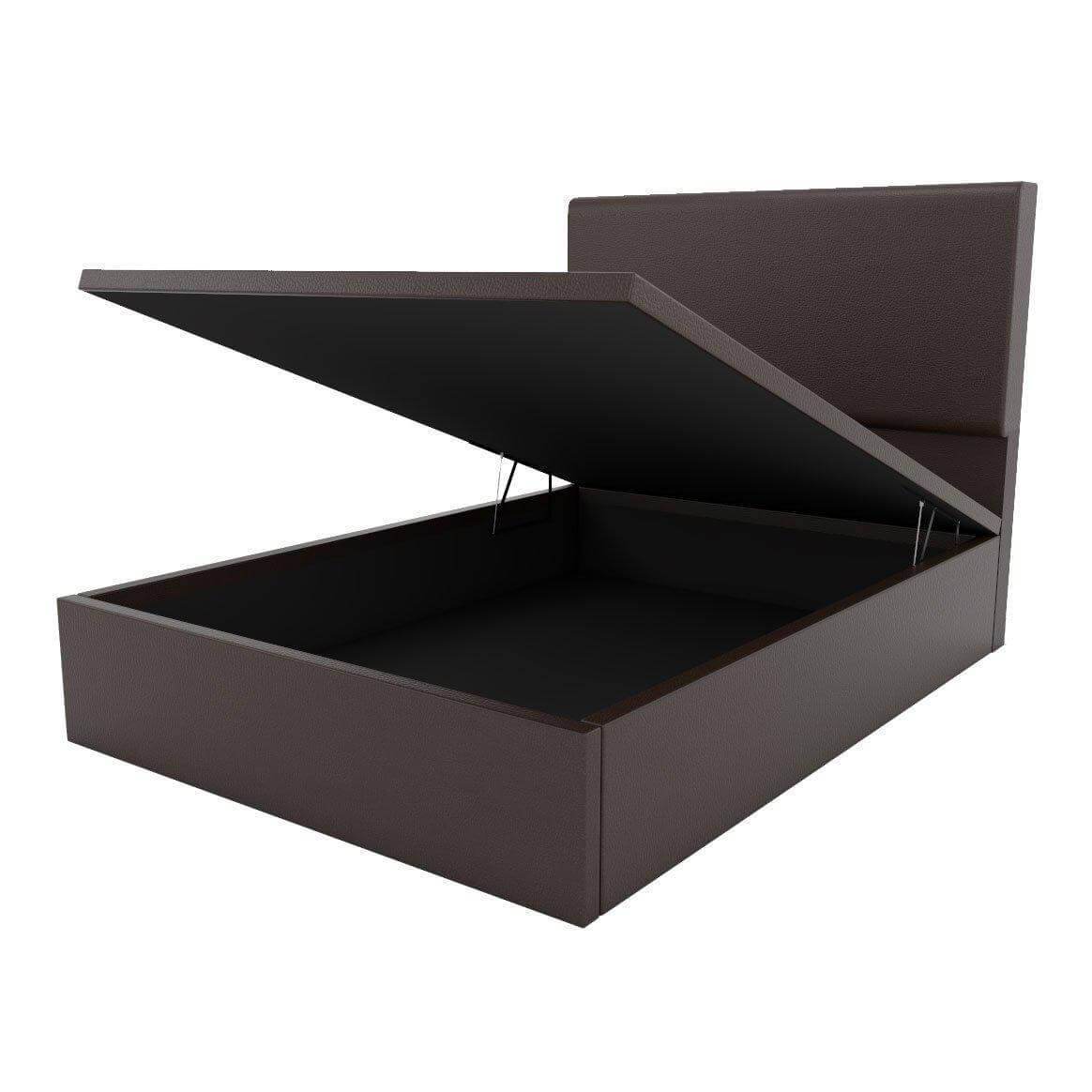 Devonne Faux Leather Storage Bed