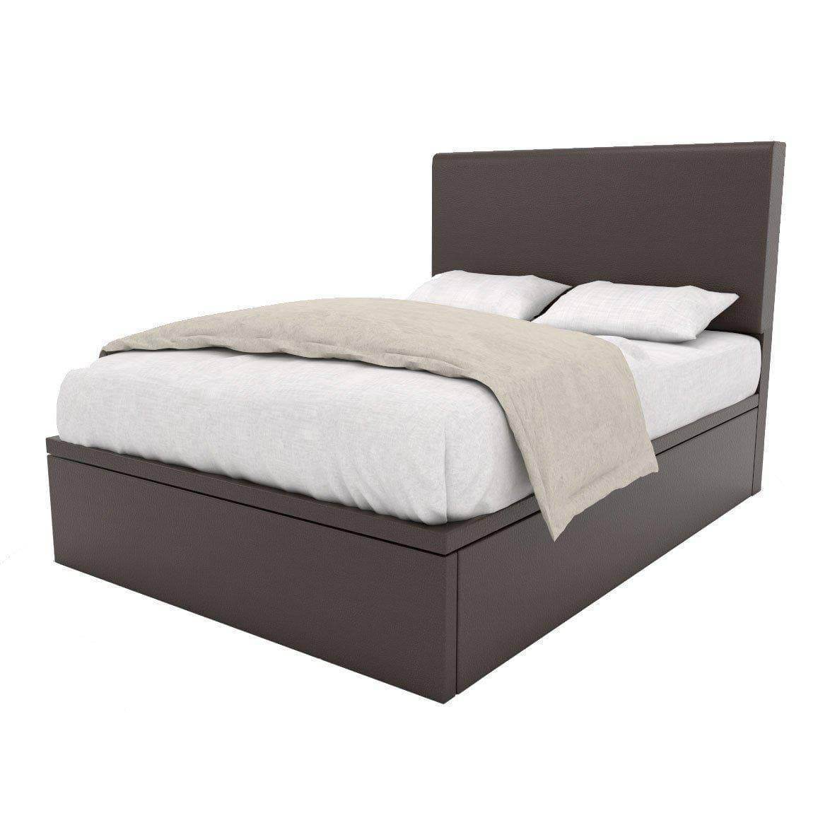 Devonne Faux Leather Storage Bed