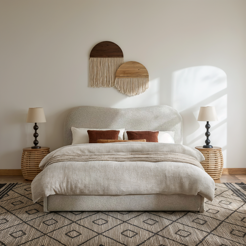 Bondi Boucle Fabric Storage Bed by Esteller