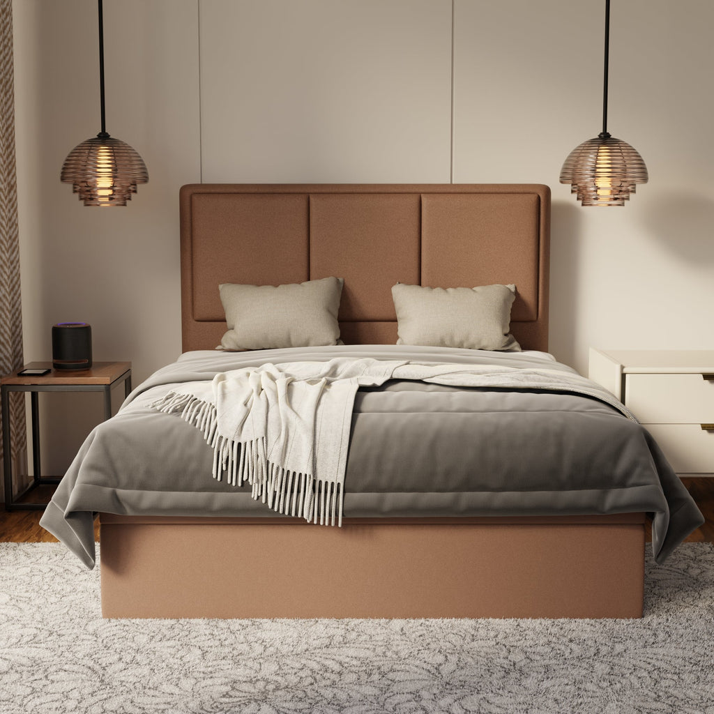 Velmira Fabric Storage Bed Frame (Water Repellent & Pet Friendly) by Somnuz