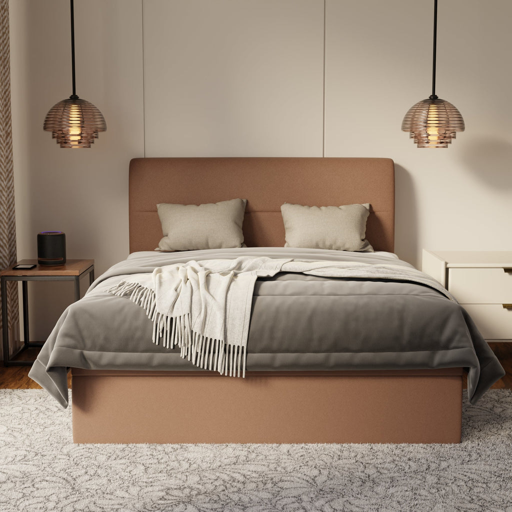 Lysara Fabric Storage Bed Frame (Water Repellent & Pet Friendly) by Somnuz