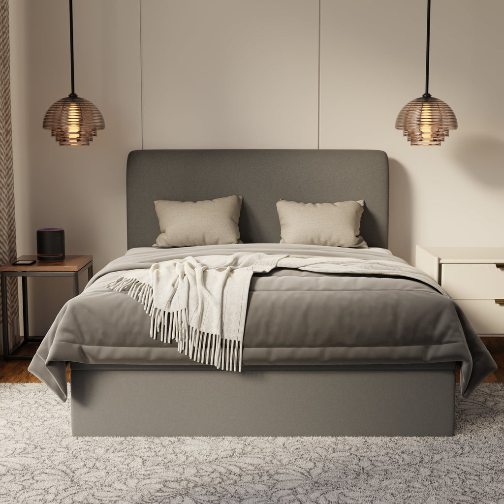Vintaro Fabric Storage Bed Frame (Water Repellent) by Somnuz