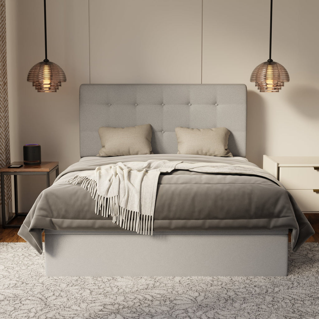 Endora Fabric Storage Bed Frame (Water Repellent & Pet Friendly) by Somnuz