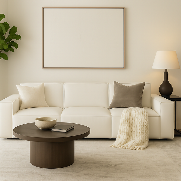 Giacomo Premium Leather 4 Seater Sofa