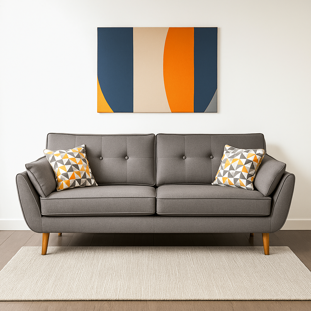 Heather Fabric Sofa (Water Repellent)