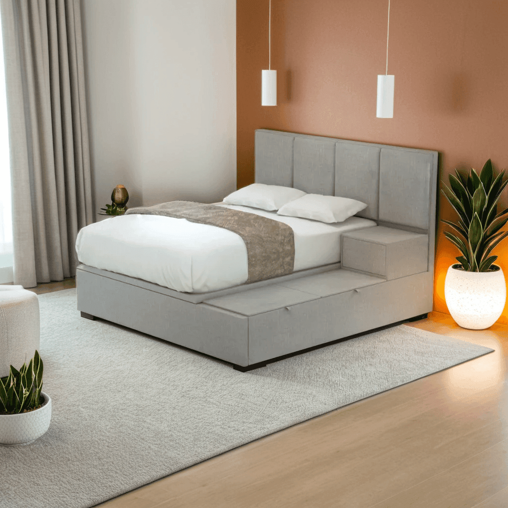 Idella Platform Storage Bed