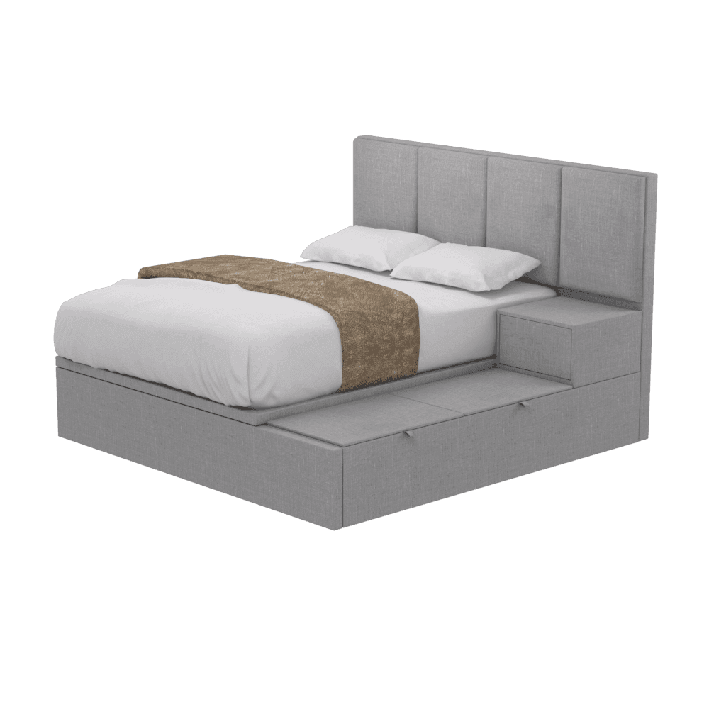 Idella Platform Storage Bed