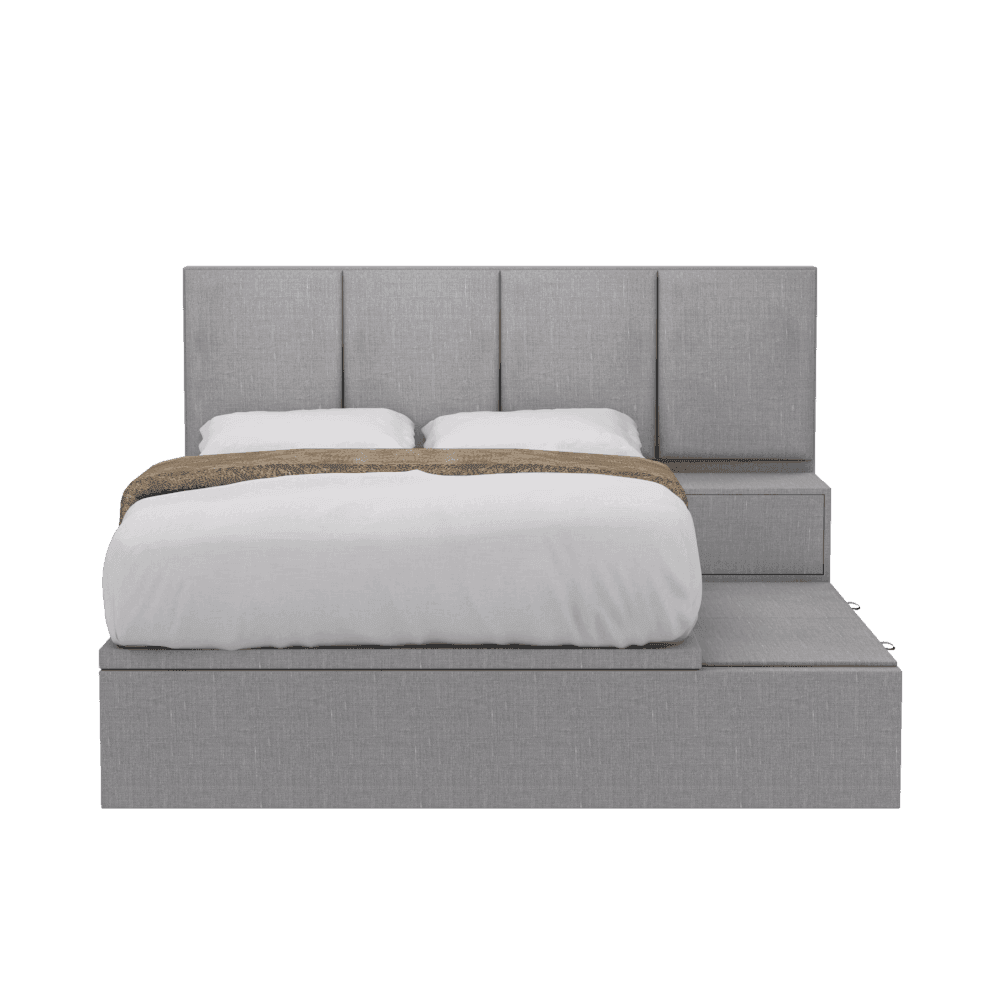 Idella Platform Storage Bed