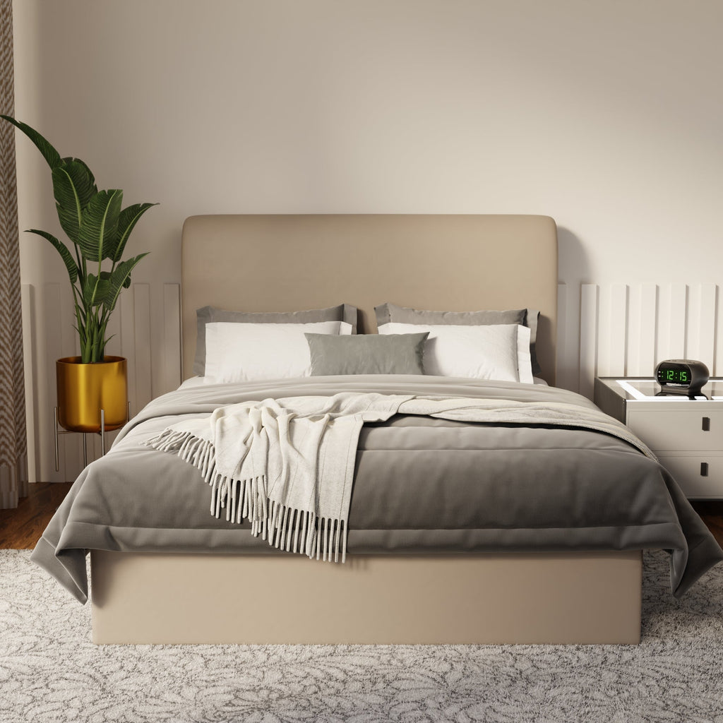Vintaro Faux Leather Drawer Bed Frame (Pet Friendly) by Somnuz