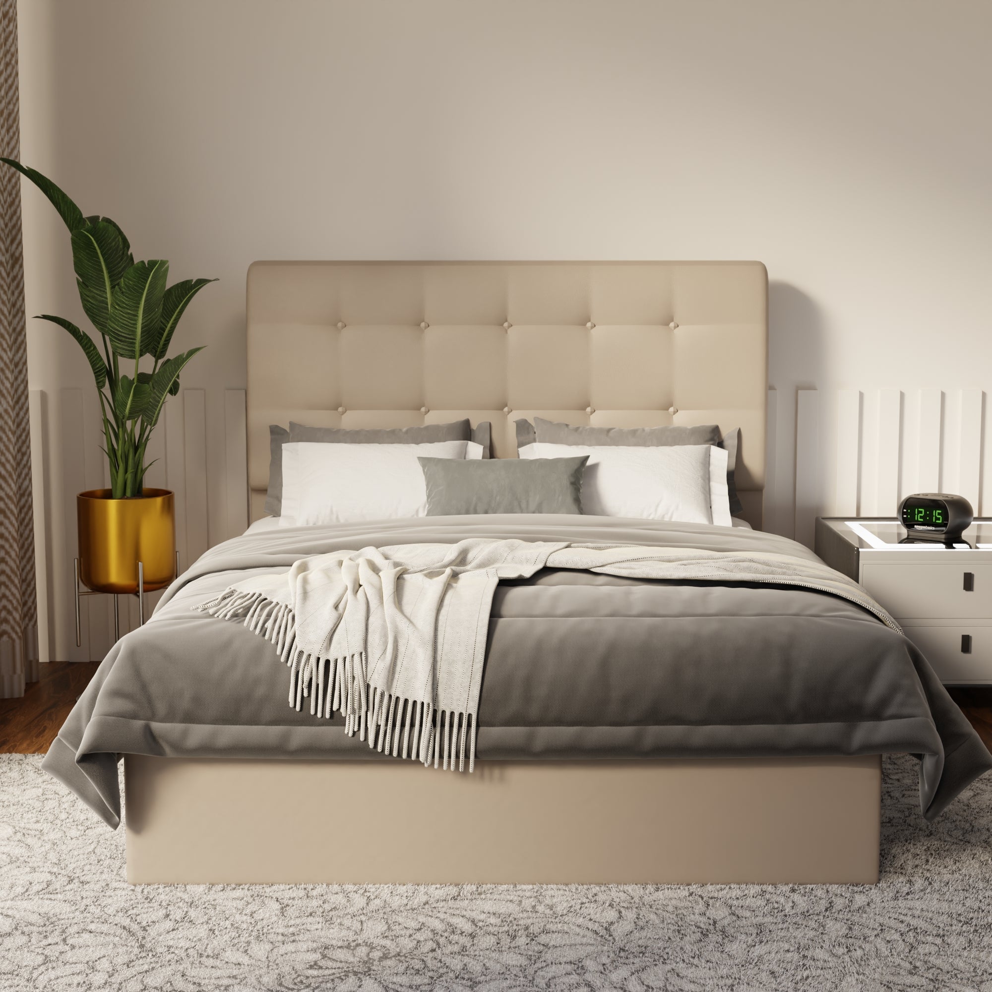 Endora Faux Leather Drawer Bed Frame (Pet Friendly) by Somnuz