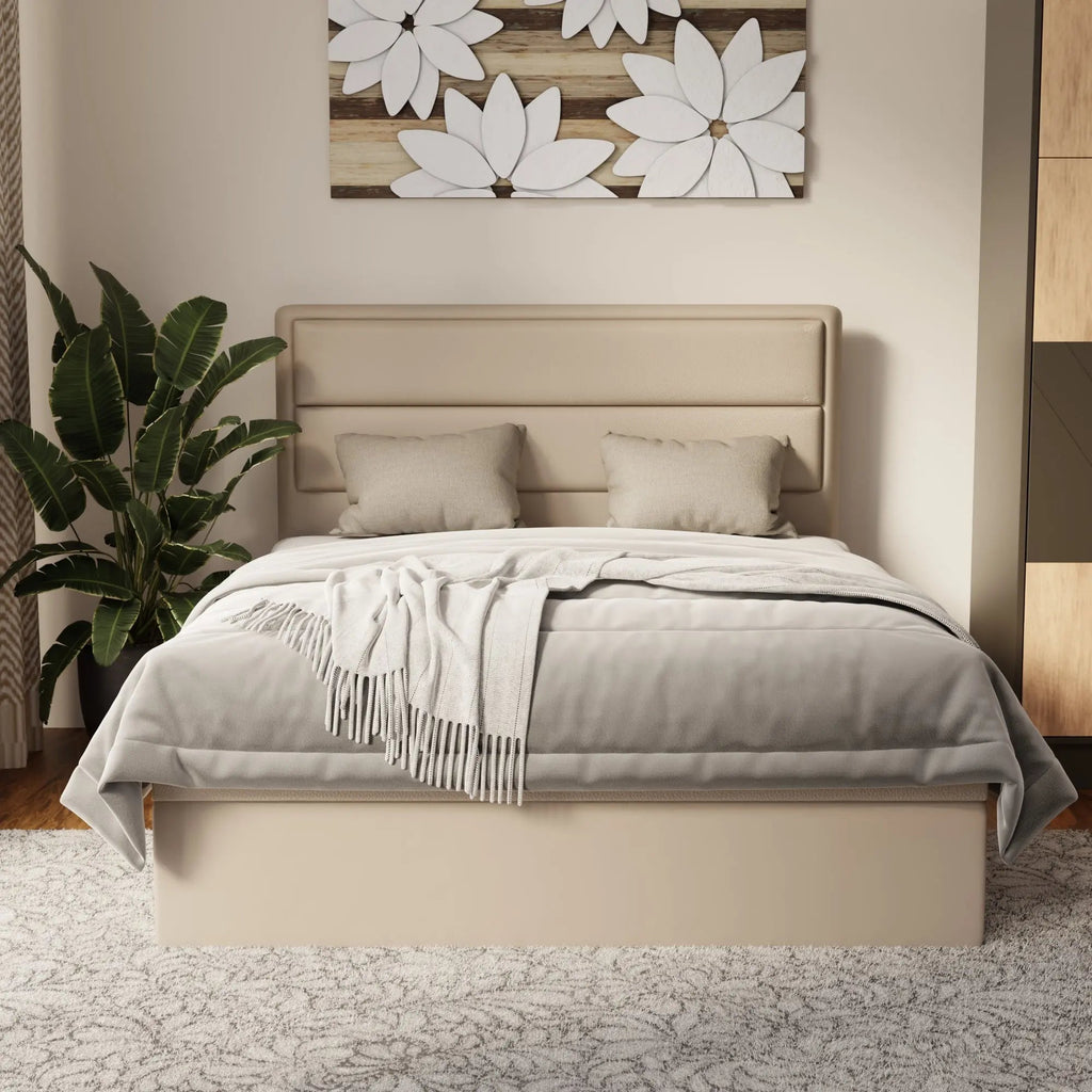 Zorvain Faux Leather Storage Bed Frame (Pet Friendly) by Somnuz