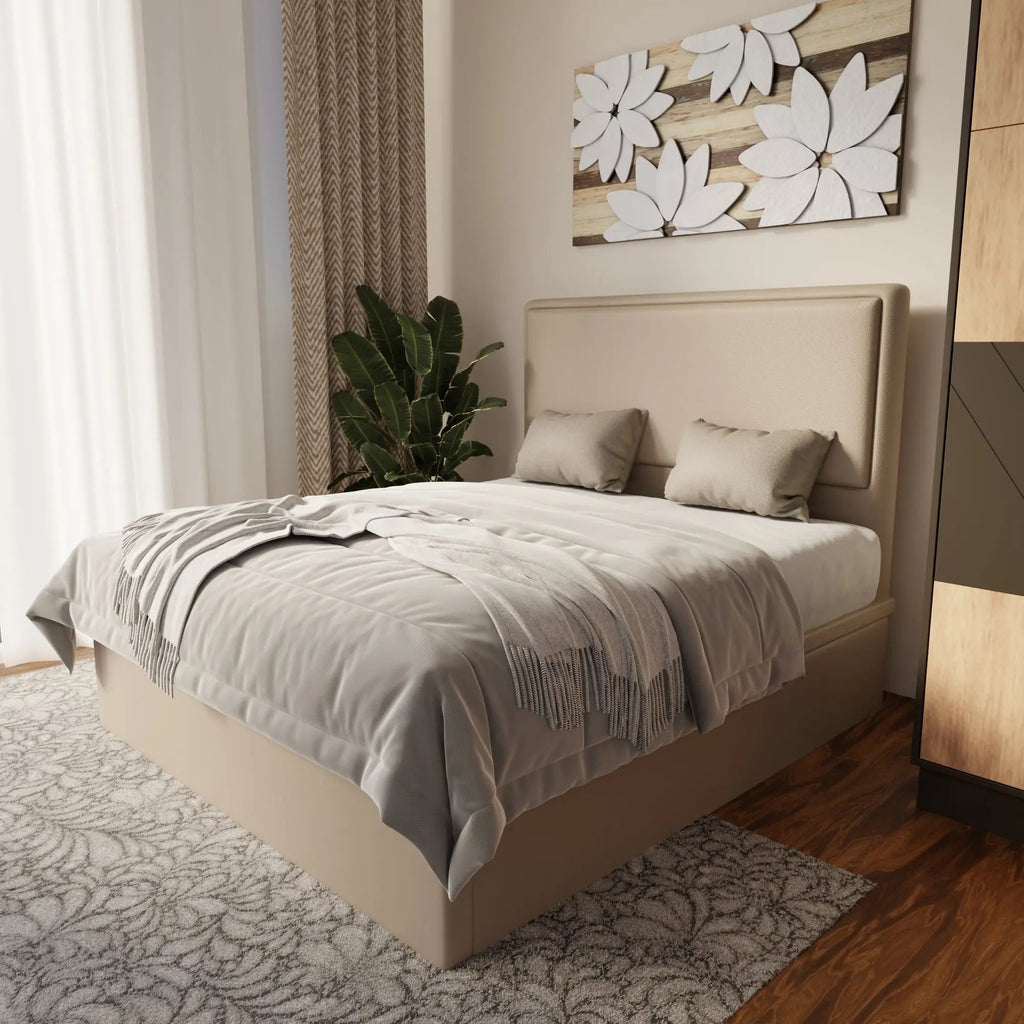 Shiro Faux Leather Storage Bed Frame (Pet Friendly) by Somnuz