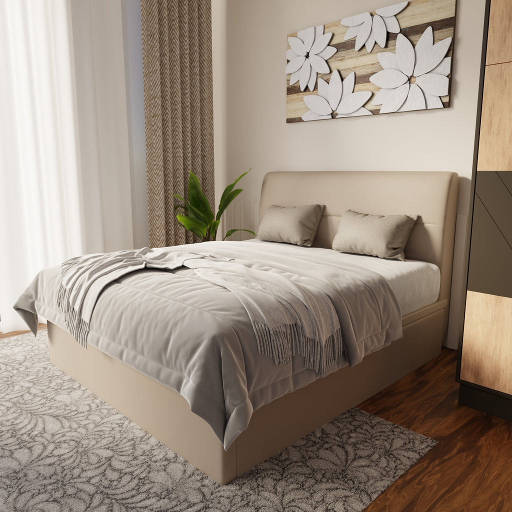 Lysara Faux Leather Storage Bed Frame (Pet Friendly) by Somnuz