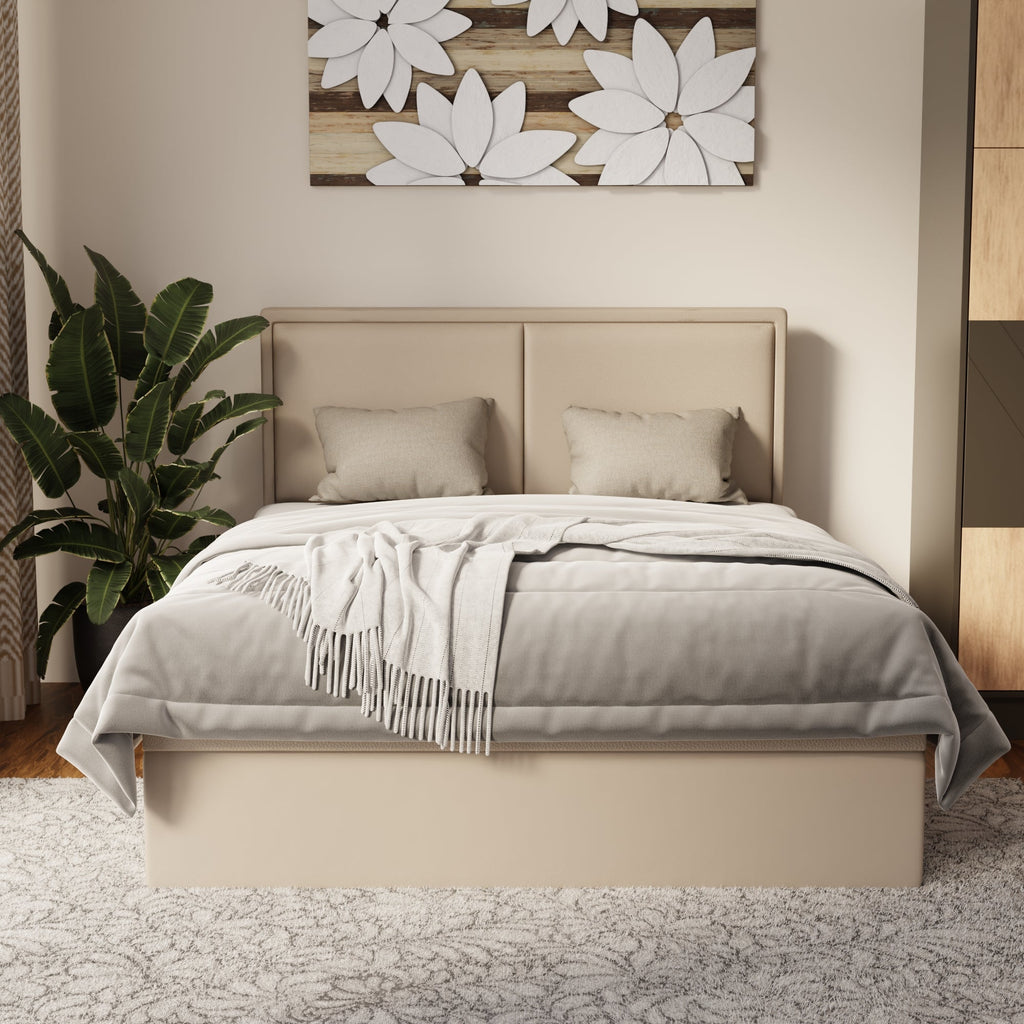 Bravelle Faux Leather Storage Bed Frame (Pet Friendly) by Somnuz