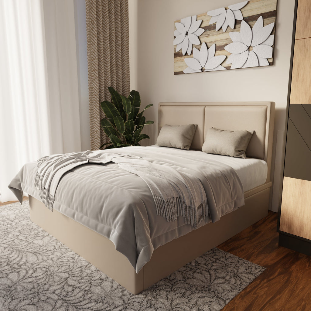 Bravelle Faux Leather Storage Bed Frame (Pet Friendly) by Somnuz