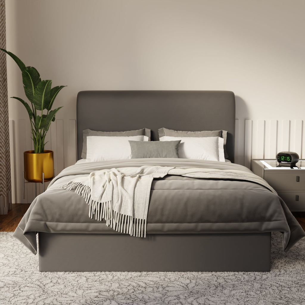 Vintaro Faux Leather Drawer Bed Frame (Pet Friendly) by Somnuz